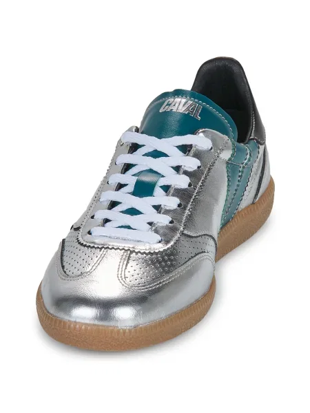 Pantofi Caval argintiu