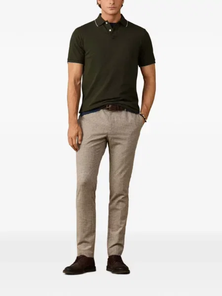 Tricou polo Hackett London verde