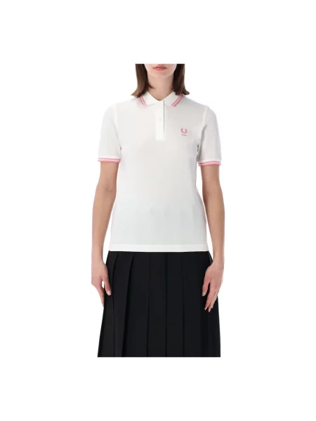 Koszulka polo Comme Des Garcons biała