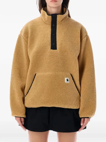Pulover Carhartt Wip din fleece cu autograf