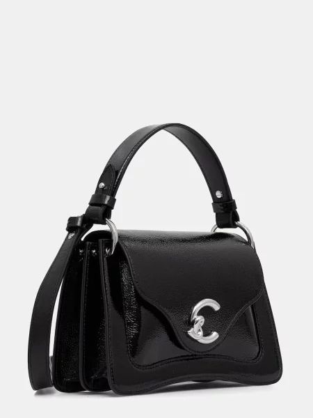 Coccinelle crossbody kabelka dámska kožená čierna