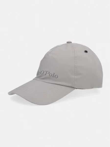 Marc O'Polo čiapka so šiltom pánska sivá