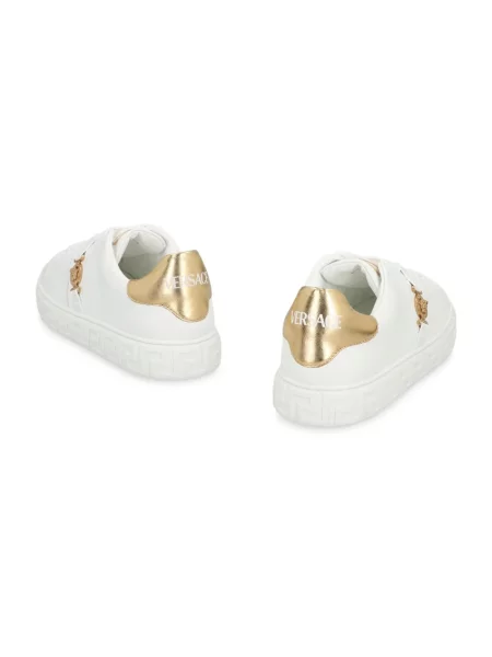 Sneakersy Versace skórzane białe