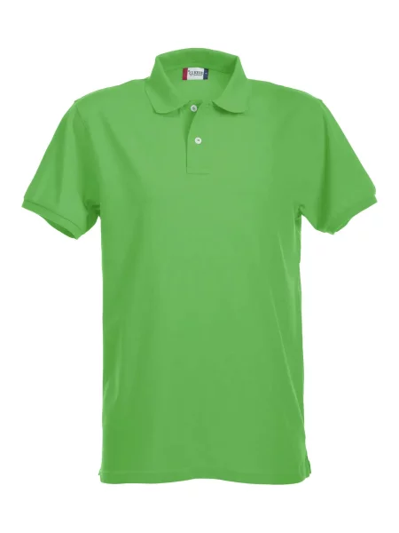 Clique Stretch Premium Polo — wysokiej jakości koszulka polo elastyczna – apple zielona