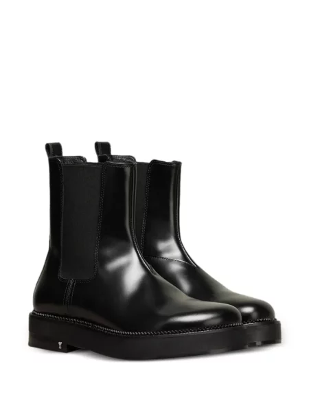 Botine chelsea Ami Paris din piele negru