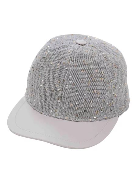 Czapka z daszkiem Le Tricot Perugia szara