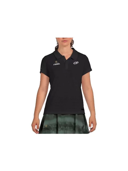 Tricou polo Bullpadel negru