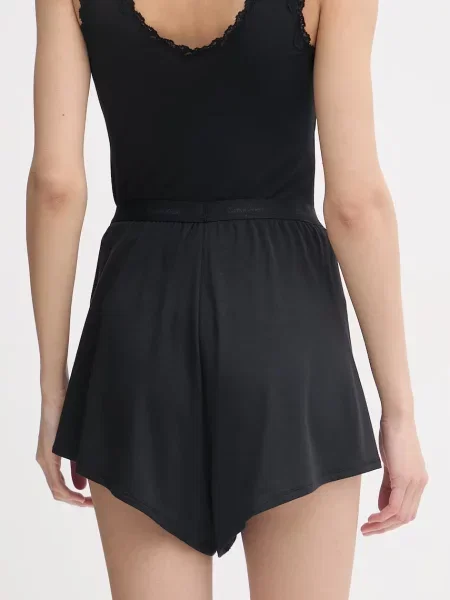 Calvin Klein Underwear pyžamové šortky z modalu černé