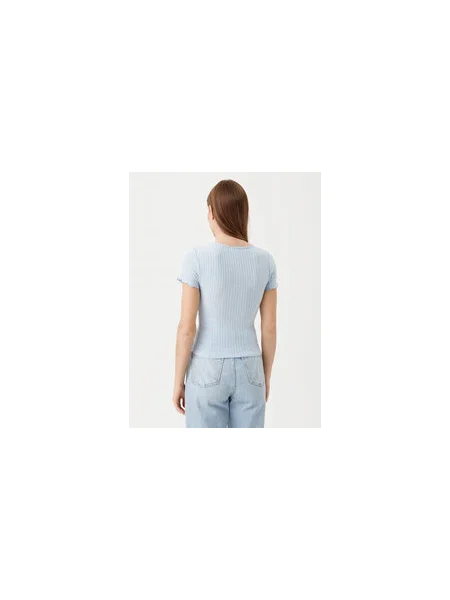 Noisy May Póló Berry Slim Fit kék