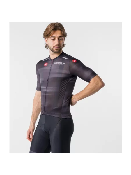 Koszulka rowerowa Giro d'Italia Competizione 4 z krótkim rękawem S czarny