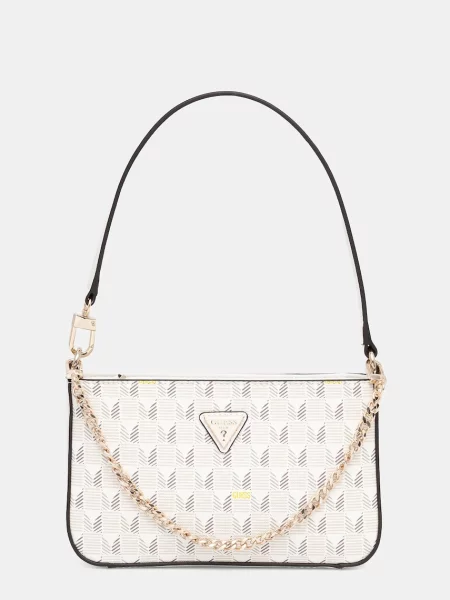 Чанта Guess бежово