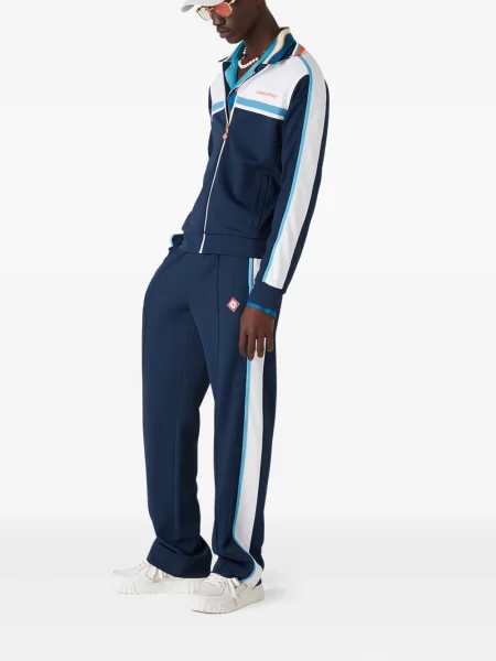 Pantaloni Casablanca cu dungi albastru