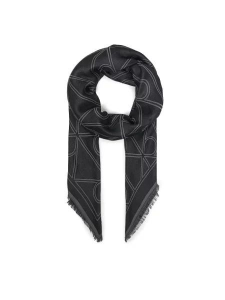 Calvin Klein Marama Emblem Aop Contrast Lw Square Sc crna
