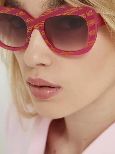 Moschino napszemüveg fekete női rózsaszín