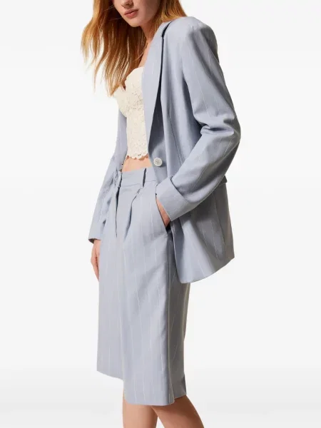 Sacou Twinset cu dungi albastru