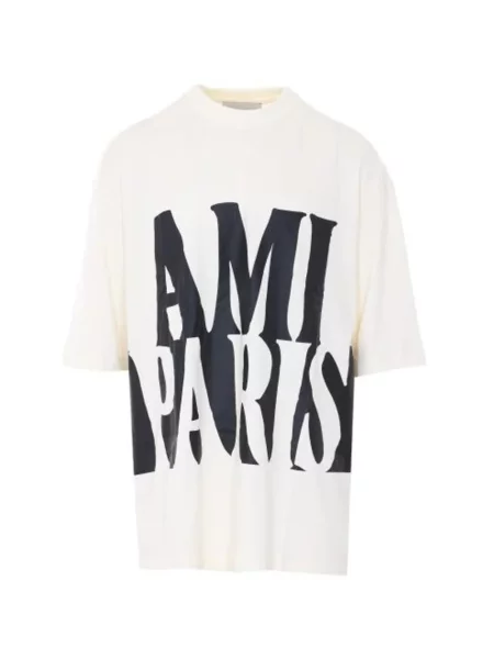 Tricou Ami Paris cu autograf