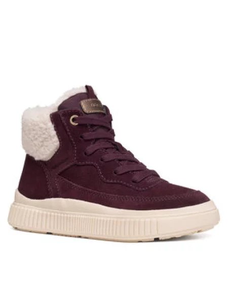 Geox Bakancs J Laquinny Girl Wpf M Bordó