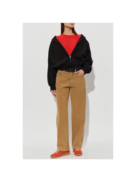 Bluza Mm6 Maison Margiela retro czarna