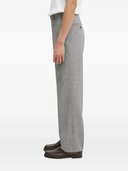 Pantaloni Visvim cu model pepito gri
