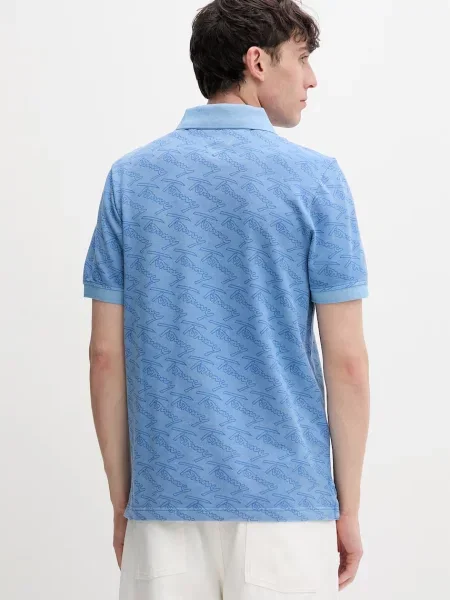 Tommy Jeans polo niebieska