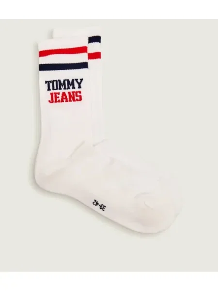 Tommy Jeans Șosete alb