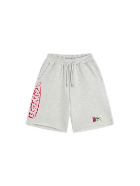 Pantaloni deschis / roșu gri