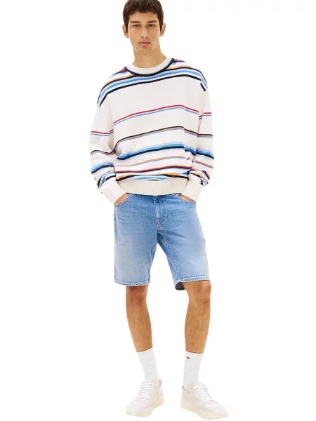 Bermudy Tommy Hilfiger Jeans bílé