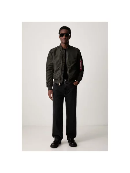 Kurtka bomber Alpha Industries czarny