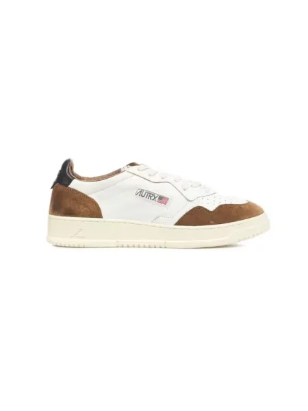 Sneakersy Autry skórzane białe