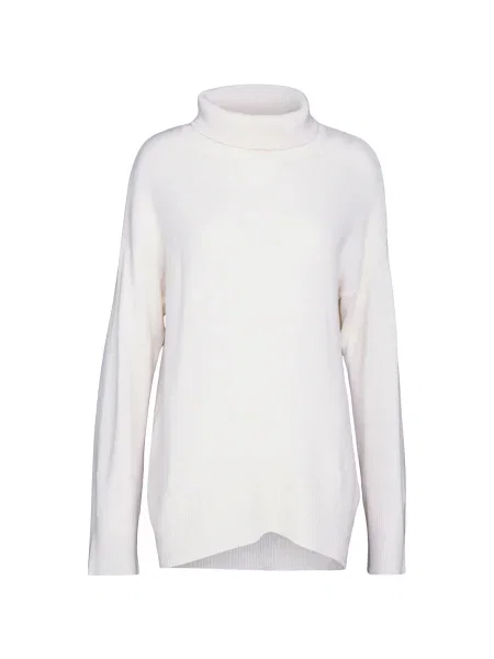 Pure Cashmere NYC Pulover lână alb