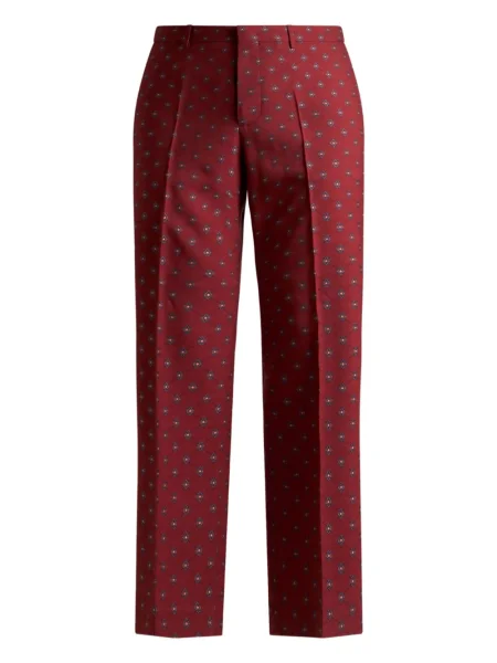 Pantaloni Etro cu imprimeu geometric