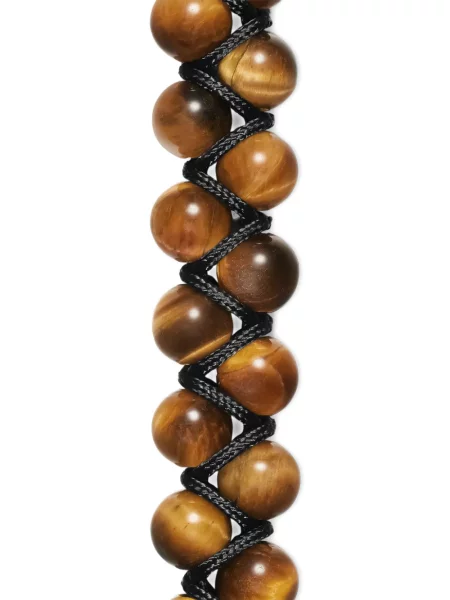 Гривна David Yurman мъниста кафяво