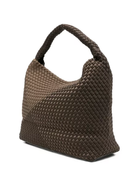 Geantă shopper Marrea în carouri maro