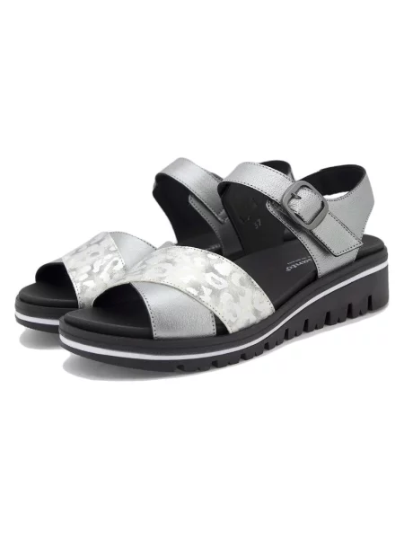 Pantofi Piesanto argintiu