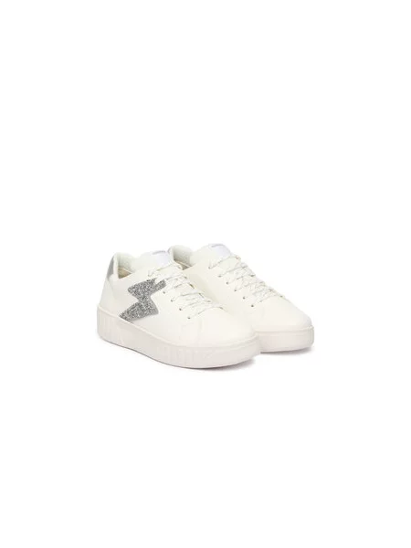 Laisvalaikio batai Geox J Mikiroshi Girl D balta
