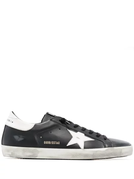 Sneakerși Golden Goose zdrențuiți alb