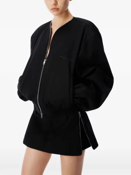 Шорти Alexander Wang кепър черно