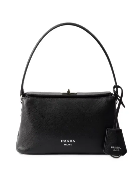 Shopper kabelka Prada čierna