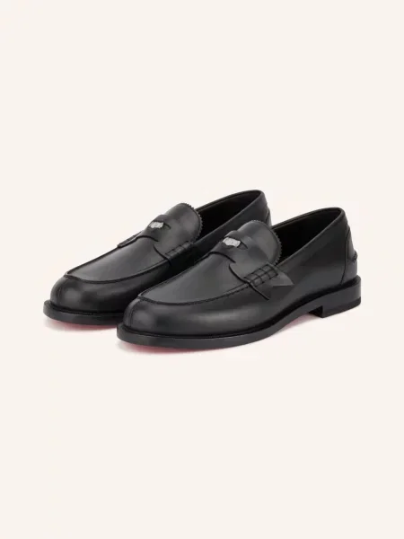 Christian Louboutin Penny Mokasíny The Plato černá