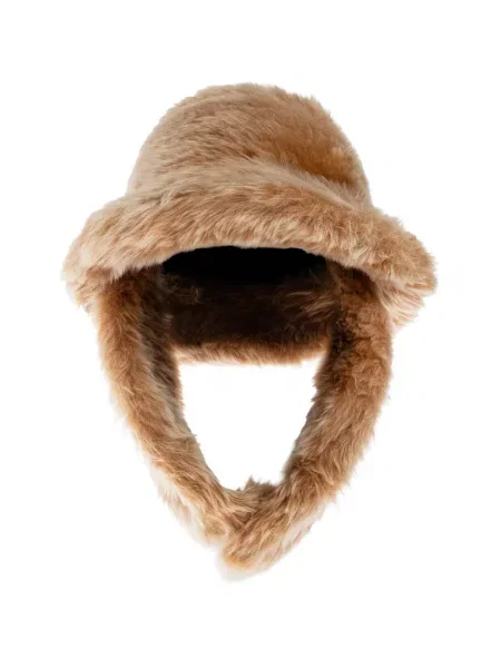 Căciulă Loewe din piele de oaie maro