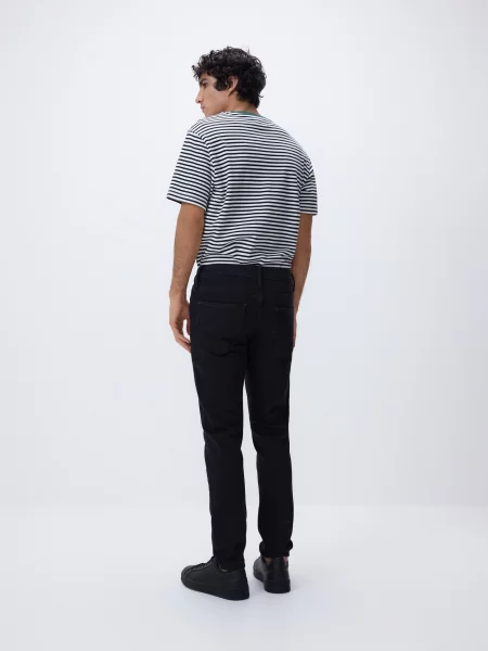 Reserved Джинси slim fit чорний