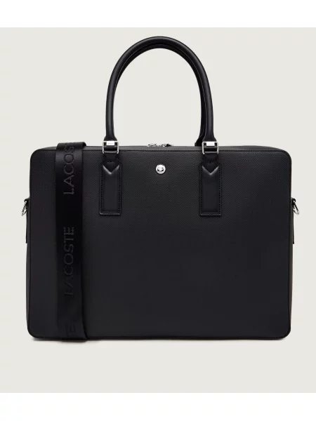 Lacoste Geantă pentru laptop negru