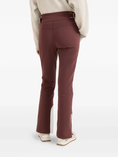 Cu centură pantaloni Brunello Cucinelli maro