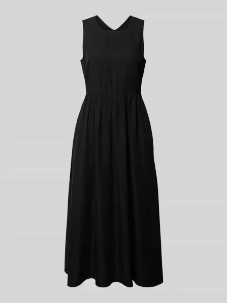 Sukienka o linii A z mieszanki lyocellu i lnu Marc O'polo