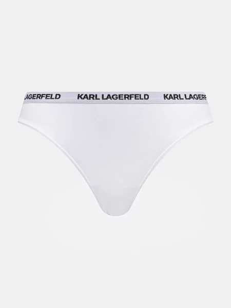 Karl Lagerfeld tangá dámske s elastanom ružová
