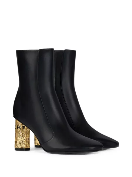 Cizme scurte Givenchy din piele negru