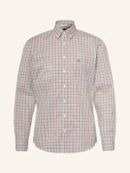 Fynch-Hatton Košile Regular Fit krémová / tmavě / tmavě modrá červená
