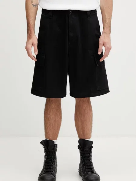 Carhartt WIP Kade Cargo Short pantaloni scuți cargo pentru bărbați negru