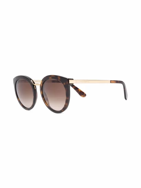 Saulės akiniai Dolce & Gabbana Eyewear ruda