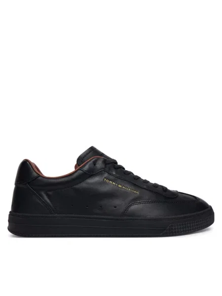 Tommy Hilfiger Laisvalaikio batai Th Lo Lux Lth Sneaker juoda